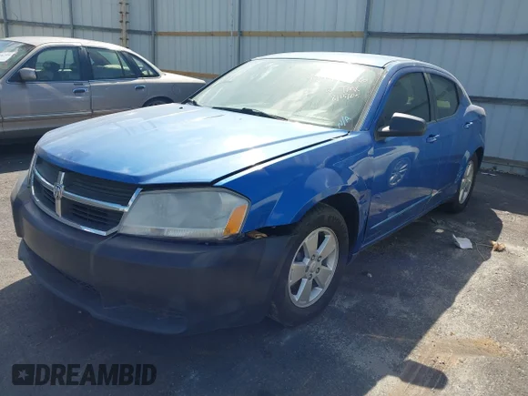 ✅ 2008 Dodge Avenger SXT • VIN: 1B3LC56K98N172392 • Lot: 42995686. Listed on IAAI with Not provided. Free auction sales archive from the USA and detailed vehicle history report at DreamBid. Image 2.