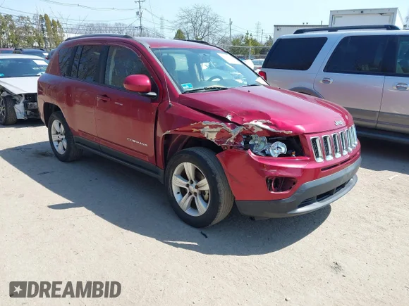 ✅ 2016 Jeep Compass Latitude • VIN: 1C4NJDEB6GD781369 • Lot: 44792328. Wystawiony na IAAI z przebiegiem 98 602 mil. Bezpłatny archiwum sprzedaży aukcyjnych z USA i szczegółowy raport historii pojazdu na DreamBid. Zdjęcie 1.