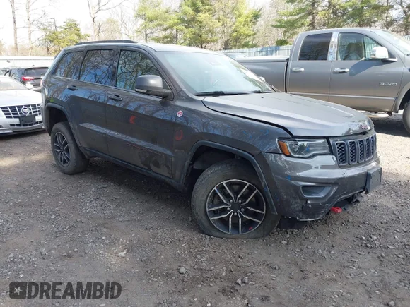 ✅ 2021 Jeep Grand Cherokee Trailhawk • VIN: 1C4RJFLG6MC710797 • Lot: 44831609. Listed on IAAI with 37,478 mi. Free auction sales archive from the USA and detailed vehicle history report at DreamBid. Image 1.
