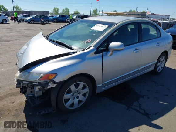 ✅ 2007 Honda Civic LX • VIN: JHMFA16527S006623 • Lot: 44665033. Wystawiony na IAAI z przebiegiem 121 117 mil. Bezpłatny archiwum sprzedaży aukcyjnych z USA i szczegółowy raport historii pojazdu na DreamBid. Zdjęcie 2.
