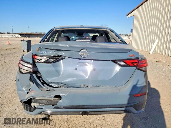 ✅ 2025 Nissan Sentra SR • VIN: 3N1AB8DVXSY411467 • Lot: 73505615. Wystawiony na Copart z przebiegiem 769 mil. Bezpłatny archiwum sprzedaży aukcyjnych z USA i szczegółowy raport historii pojazdu na DreamBid. Zdjęcie 6.