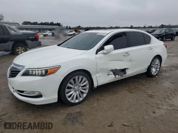 ✅ 2014 Acura RLX Advance • VIN: JH4KC1F98EC006189 • Lot: 86255644. Listed on Copart with 105,123 mi. Free auction sales archive from the USA and detailed vehicle history report at DreamBid. Image 1.