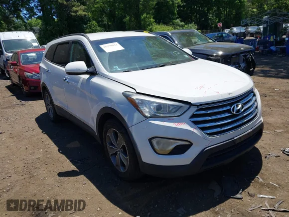 ✅ 2016 Hyundai Santa Fe SE • VIN: KM8SM4HF6GU153557 • Lot: 45270012. Listed on IAAI with 114,406 mi. Free auction sales archive from the USA and detailed vehicle history report at DreamBid. Image 1.