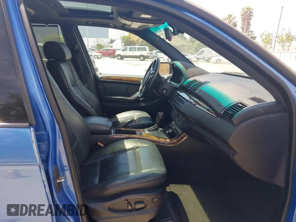 ✅ 2003 BMW X5 4.6is • VIN: 5UXFB93573LN80655 • Лот: 44874625. Опубліковано раніше на IAAI з пробігом Не вказано. Безкоштовний доступ до архіву аукціонних продажів зі США та докладний звіт про історію автомобіля на DreamBid. Зображення 5.