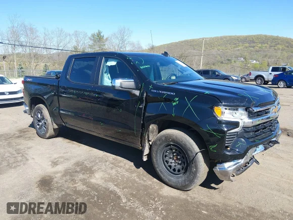 ✅ 2023 Chevrolet Silverado 1500 LT • VIN: 1GCPDKEK9PZ323624 • Лот: 44964821. Опубликован ранее на IAAI с пробегом 38 188 миль. Бесплатный доступ к архиву аукционных продаж из США и подробный отчёт об истории автомобиля на DreamBid. Изображение 1.