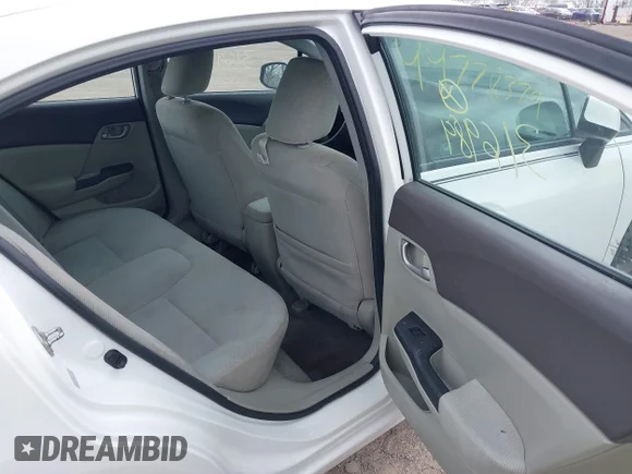 ✅ 2012 Honda Civic LX • VIN: 2HGFB2F56CH316989 • Lot: 44778379. Listed on IAAI with 233,563 mi. Free auction sales archive from the USA and detailed vehicle history report at DreamBid. Image 8.