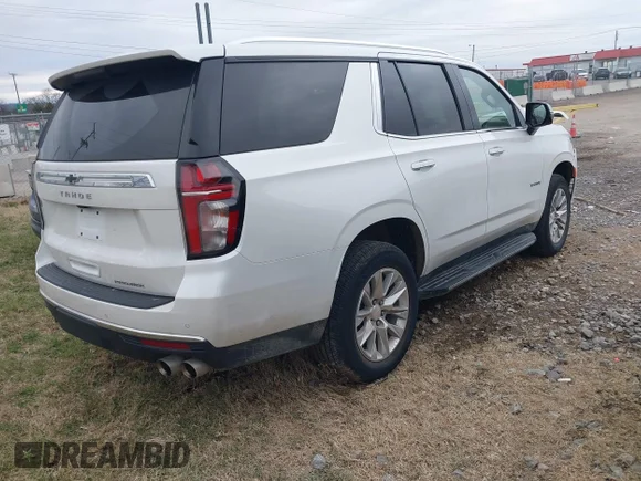 ✅ 2024 Chevrolet Tahoe Premier • VIN: 1GNSKSKD0RR355393 • Lot: 43938850. Wystawiony na IAAI z przebiegiem 42 949 mil. Bezpłatny archiwum sprzedaży aukcyjnych z USA i szczegółowy raport historii pojazdu na DreamBid. Zdjęcie 4.