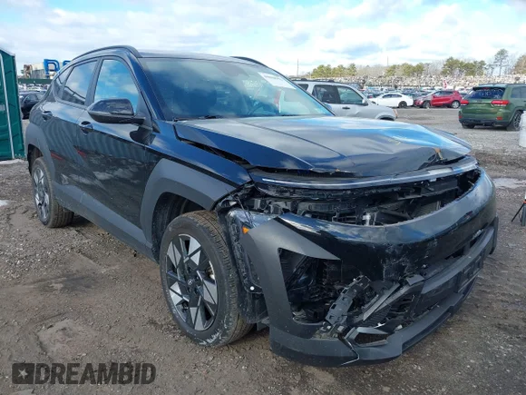 ✅ 2024 Hyundai Kona SEL • VIN: KM8HBCABXRU116757 • Лот: 44008993. Опубликован ранее на IAAI с пробегом 22 692 миль. Бесплатный доступ к архиву аукционных продаж из США и подробный отчёт об истории автомобиля на DreamBid. Изображение 1.