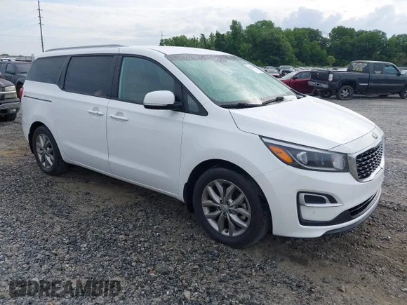 ✅ 2021 Kia Sedona LX • VIN: KNDMB5C10M6665139 • Lot: 42352680. Listed on IAAI with 68,625 mi. Free auction sales archive from the USA and detailed vehicle history report at DreamBid. Image 1.
