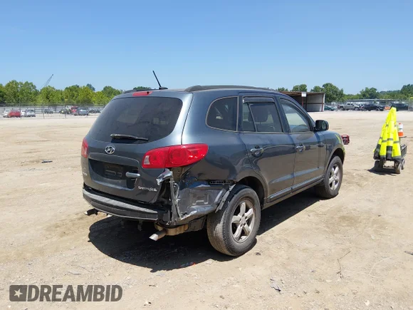 ✅ 2008 Hyundai Santa Fe GLS • VIN: 5NMSG13D18H192193 • Lot: 45470513. Listed on IAAI with 132,222 mi. Free auction sales archive from the USA and detailed vehicle history report at DreamBid. Image 4.