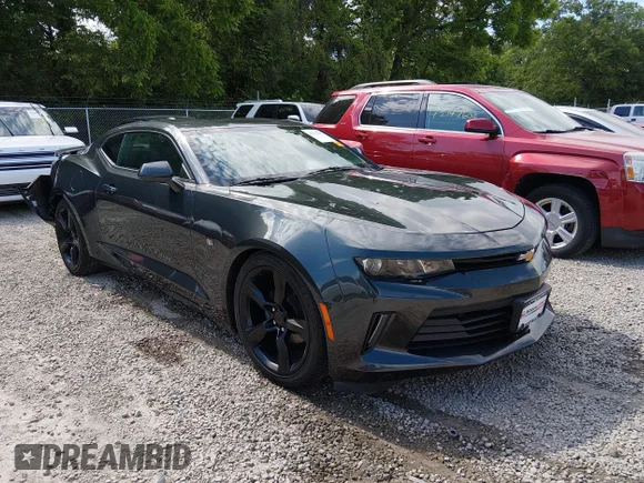 ✅ 2018 Chevrolet Camaro 1LT • VIN: 1G1FB1RS7J0182370 • Lot: 45312383. Listed on IAAI with 101,888 mi. Free auction sales archive from the USA and detailed vehicle history report at DreamBid. Image 1.