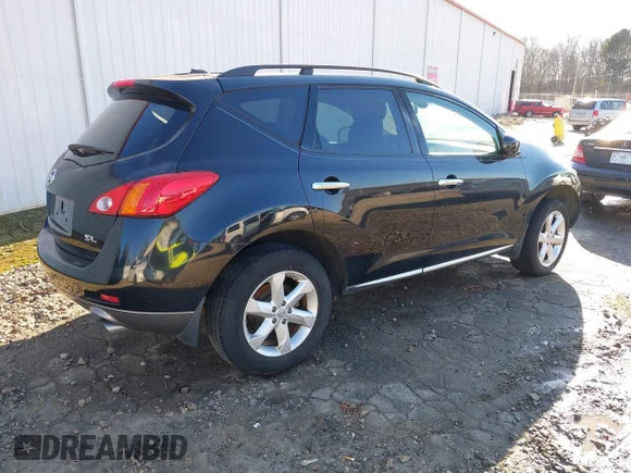 ✅ 2009 Nissan Murano SL • VIN: JN8AZ18UX9W028359 • Lot: 44174345. Wystawiony na IAAI z przebiegiem 178 402 mil. Bezpłatny archiwum sprzedaży aukcyjnych z USA i szczegółowy raport historii pojazdu na DreamBid. Zdjęcie 4.