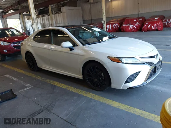 ✅ 2019 Toyota Camry XSE • VIN: 4T1B61HKXKU783659 • Lot: 43395796. Wystawiony na IAAI z przebiegiem 38 598 mil. Bezpłatny archiwum sprzedaży aukcyjnych z USA i szczegółowy raport historii pojazdu na DreamBid. Zdjęcie 1.