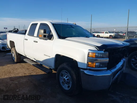 ✅ 2019 Chevrolet Silverado 2500HD Work Truck • VIN: 2GC2KREG0K1127562 • Lot: 44276472. Listed on IAAI with 50,129 mi. Free auction sales archive from the USA and detailed vehicle history report at DreamBid. Image 1.