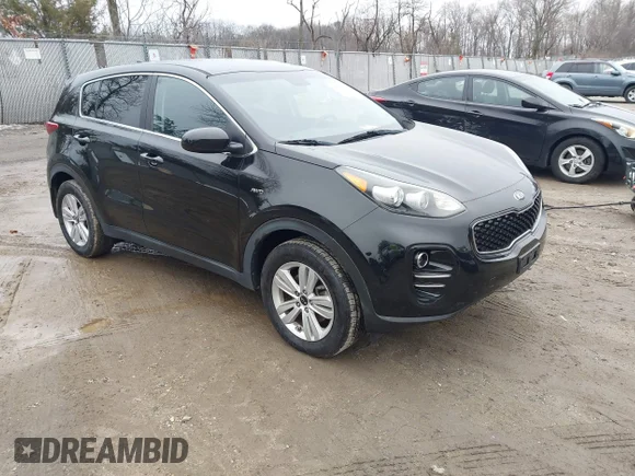 ✅ 2019 Kia Sportage LX • VIN: KNDPMCAC1K7613428 • Lot: 44557358. Listed on IAAI with 69,883 mi. Free auction sales archive from the USA and detailed vehicle history report at DreamBid. Image 1.