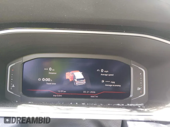 ✅ 2025 Volkswagen Taos SEL • VIN: 3VV4C7B23SM043586 • Lot: 45311029. Wystawiony na IAAI z przebiegiem 6 667 mil. Bezpłatny archiwum sprzedaży aukcyjnych z USA i szczegółowy raport historii pojazdu na DreamBid. Zdjęcie 7.