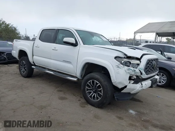 ✅ 2020 Toyota Tacoma SR5 • VIN: 3TMAZ5CN8LM131547 • Lot: 43411863. Wystawiony na IAAI z przebiegiem 97 412 mil. Bezpłatny archiwum sprzedaży aukcyjnych z USA i szczegółowy raport historii pojazdu na DreamBid. Zdjęcie 1.