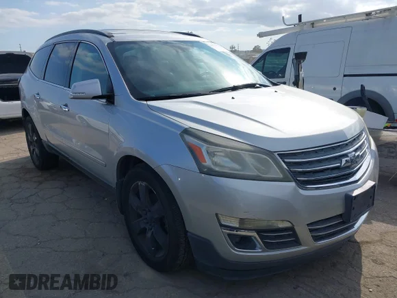 ✅ 2014 Chevrolet Traverse LTZ • VIN: 1GNKVJKDXEJ121529 • Lot: 44780765. Wystawiony na IAAI z przebiegiem 175 559 mil. Bezpłatny archiwum sprzedaży aukcyjnych z USA i szczegółowy raport historii pojazdu na DreamBid. Zdjęcie 1.