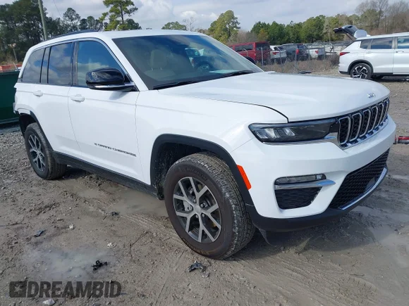 ✅ 2025 Jeep Grand Cherokee Limited • VIN: 1C4RJHBG2SC362779 • Лот: 44225778. Опубликован ранее на IAAI с пробегом 2 745 миль. Бесплатный доступ к архиву аукционных продаж из США и подробный отчёт об истории автомобиля на DreamBid. Изображение 1.