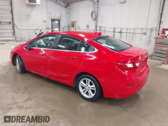 ✅ 2016 Chevrolet Cruze LT • VIN: 1G1BE5SM3G7263052 • Lot: 45285720. Listed on IAAI with 125,695 mi. Free auction sales archive from the USA and detailed vehicle history report at DreamBid. Image 3.