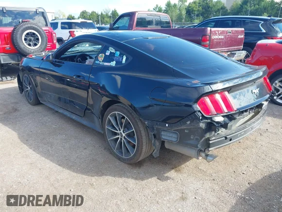 ✅ 2017 Ford Mustang EcoBoost • VIN: 1FA6P8TH2H5286881 • Lot: 43120333. Wystawiony na IAAI z przebiegiem 92 647 mil. Bezpłatny archiwum sprzedaży aukcyjnych z USA i szczegółowy raport historii pojazdu na DreamBid. Zdjęcie 3.