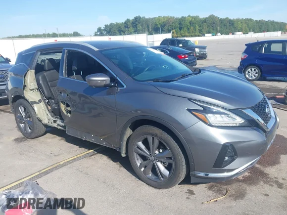 ✅ 2020 Nissan Murano Platinum • VIN: 5N1AZ2DS9LN144229 • Лот: 43110928. Опубліковано раніше на IAAI з пробігом 72 374 миль. Безкоштовний доступ до архіву аукціонних продажів зі США та докладний звіт про історію автомобіля на DreamBid. Зображення 1.