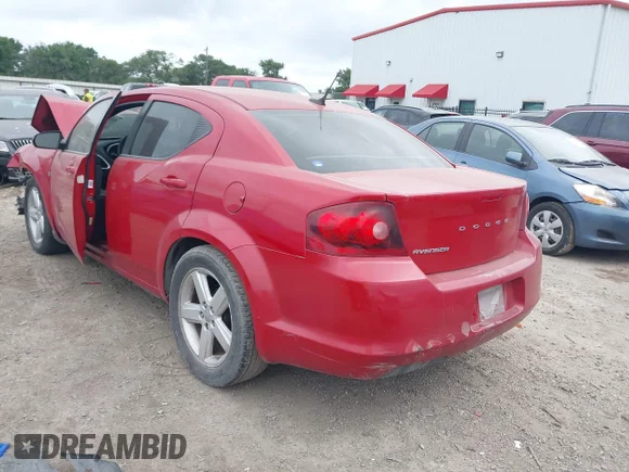 ✅ 2013 Dodge Avenger SE • VIN: 1C3CDZAB6DN660952 • Lot: 42416929. Listed on IAAI with 215,206 mi. Free auction sales archive from the USA and detailed vehicle history report at DreamBid. Image 3.