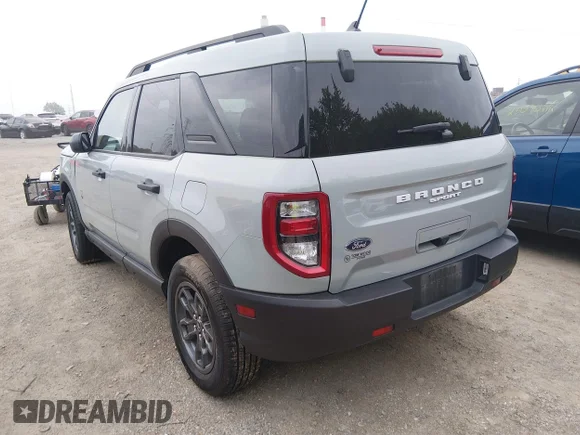 ✅ 2024 Ford Bronco Sport Big Bend • VIN: 3FMCR9B64RRE09782 • Лот: 45218025. Опубликован ранее на IAAI с пробегом 60 990 миль. Бесплатный доступ к архиву аукционных продаж из США и подробный отчёт об истории автомобиля на DreamBid. Изображение 3.