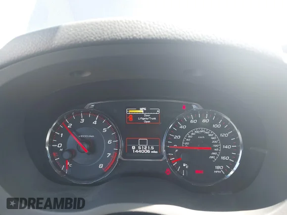 ✅ 2018 Subaru WRX Premium • VIN: JF1VA1C6XJ9830447 • Lot: 45628687. Listed on IAAI with 144,006 mi. Free auction sales archive from the USA and detailed vehicle history report at DreamBid. Image 7.