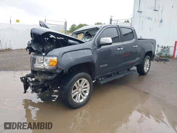 ✅ 2017 GMC Canyon 4WD SLT • VIN: 1GTP6DE11H1265375 • Lot: 43210732. Wystawiony na IAAI z przebiegiem Nie podano. Bezpłatny archiwum sprzedaży aukcyjnych z USA i szczegółowy raport historii pojazdu na DreamBid. Zdjęcie 2.