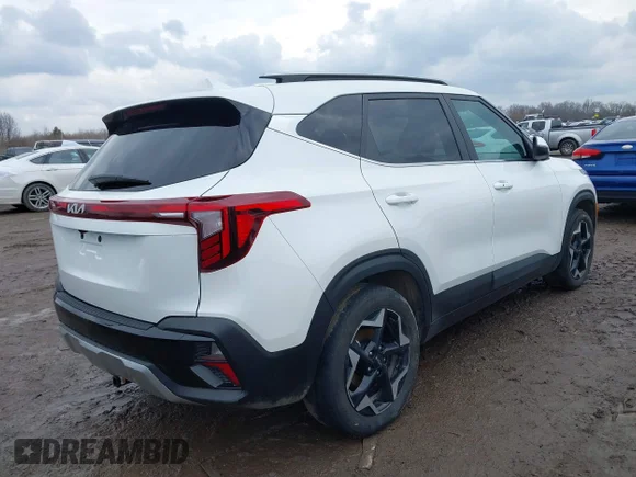 ✅ 2024 Kia Seltos EX • VIN: KNDER2AA2R7568852 • Lot: 41665687. Wystawiony na IAAI z przebiegiem 49 063 mil. Bezpłatny archiwum sprzedaży aukcyjnych z USA i szczegółowy raport historii pojazdu na DreamBid. Zdjęcie 4.