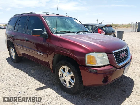 ✅ 2005 GMC Envoy SLE • VIN: 1GKDS13S452219090 • Lot: 45267781. Listed on IAAI with Not provided. Free auction sales archive from the USA and detailed vehicle history report at DreamBid. Image 1.