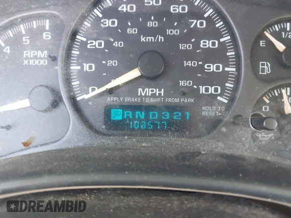 ✅ 2002 Chevrolet Tahoe LT • VIN: 1GNEC13Z82J293423 • Lot: 43306687. Listed on IAAI with 102,577 mi. Free auction sales archive from the USA and detailed vehicle history report at DreamBid. Image 7.
