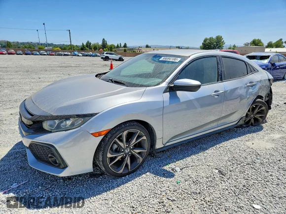 ✅ 2018 Honda Civic Sport • VIN: SHHFK7G48JU233146 • Лот: 56694186. Опубликован ранее на Copart с пробегом 195 088 миль. Бесплатный доступ к архиву аукционных продаж из США и подробный отчёт об истории автомобиля на DreamBid. Изображение 1.