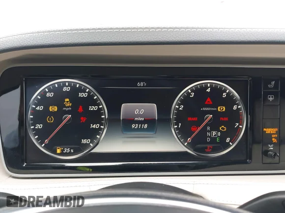 ✅ 2015 Mercedes-Benz S 550 • VIN: WDDUG8CB4FA180326 • Lot: 45461745. Wystawiony na IAAI z przebiegiem 93 118 mil. Bezpłatny archiwum sprzedaży aukcyjnych z USA i szczegółowy raport historii pojazdu na DreamBid. Zdjęcie 7.