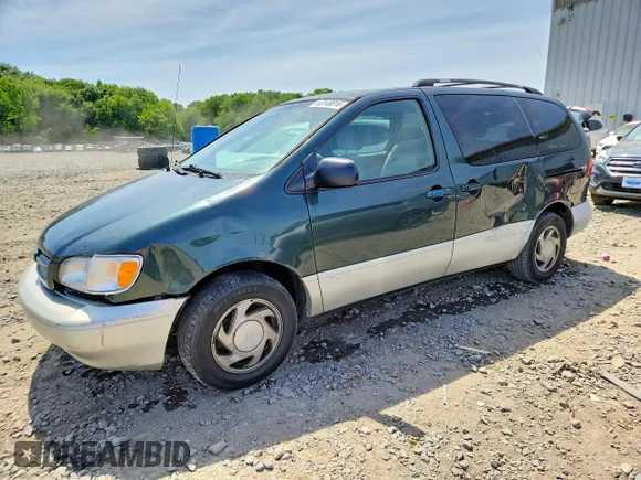 ✅ 1999 Toyota Sienna XLE • VIN: 4T3ZF13C7XU121986 • Лот: 56148816. Опубліковано раніше на Copart з пробігом 120 959 миль. Безкоштовний доступ до архіву аукціонних продажів зі США та докладний звіт про історію автомобіля на DreamBid. Зображення 1.