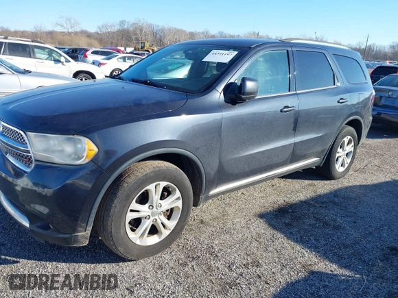 ✅ 2013 Dodge Durango SXT • VIN: 1C4RDHAG7DC672521 • Lot: 44391197. Wystawiony na IAAI z przebiegiem 257 454 mil. Bezpłatny archiwum sprzedaży aukcyjnych z USA i szczegółowy raport historii pojazdu na DreamBid. Zdjęcie 2.