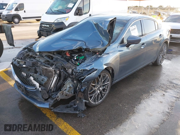 ✅ 2018 Mazda 6 Touring • VIN: JM1GL1VM1J1307440 • Lot: 44269897. Wystawiony na IAAI z przebiegiem Nie podano. Bezpłatny archiwum sprzedaży aukcyjnych z USA i szczegółowy raport historii pojazdu na DreamBid. Zdjęcie 2.