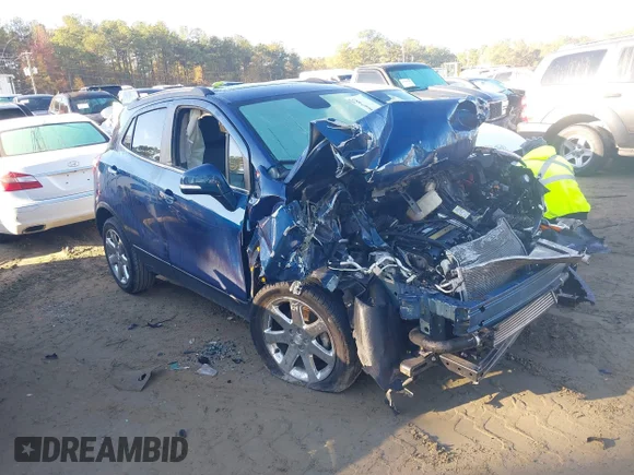✅ 2020 Buick Encore Essence • VIN: KL4CJGSB5LB067603 • Lot: 43607482. Listed on IAAI with Not provided. Free auction sales archive from the USA and detailed vehicle history report at DreamBid. Image 1.