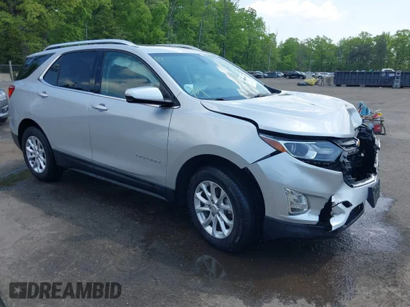 ✅ 2018 Chevrolet Equinox LT • VIN: 2GNAXSEV7J6250559 • Lot: 44940014. Listed on IAAI with 77,728 mi. Free auction sales archive from the USA and detailed vehicle history report at DreamBid. Image 1.