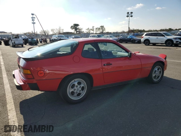 ✅ 1987 Porsche 924 • VIN: WP0ZZZ92ZHN453477 • Лот: 67480752. Опубліковано раніше на Copart з пробігом 28 148 миль. Безкоштовний доступ до архіву аукціонних продажів зі США та докладний звіт про історію автомобіля на DreamBid. Зображення 3.