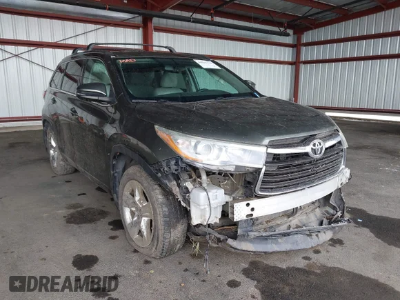 ✅ 2016 Toyota Highlander Limited • VIN: 5TDDKRFH9GS232181 • Lot: 44841138. Listed on IAAI with 130,988 mi. Free auction sales archive from the USA and detailed vehicle history report at DreamBid. Image 6.