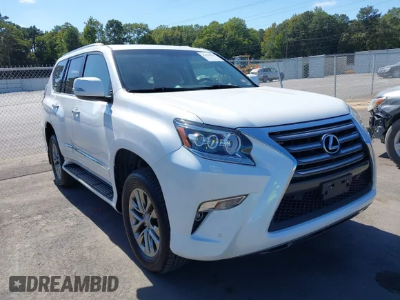 ✅ 2017 Lexus GX 460 • VIN: JTJJM7FX7H5168445 • Лот: 43430425. Опубліковано раніше на IAAI з пробігом 141 163 миль. Безкоштовний доступ до архіву аукціонних продажів зі США та докладний звіт про історію автомобіля на DreamBid. Зображення 1.
