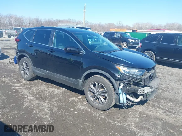 ✅ 2021 Honda CR-V EX • VIN: 2HKRW2H59MH600719 • Lot: 44682262. Listed on IAAI with 81,814 mi. Free auction sales archive from the USA and detailed vehicle history report at DreamBid. Image 1.