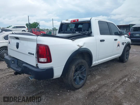 ✅ 2021 Ram 1500 Warlock • VIN: 1C6RR7LT6MS516828 • Lot: 42128048. Listed on IAAI with 63,781 mi. Free auction sales archive from the USA and detailed vehicle history report at DreamBid. Image 4.