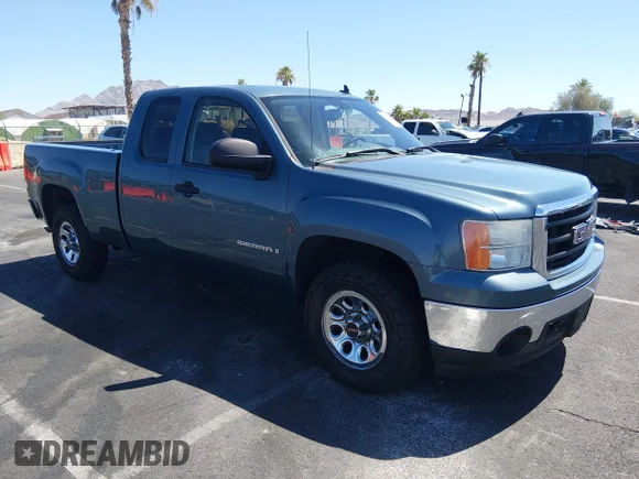✅ 2008 GMC Sierra 1500 SLE1 • VIN: 1GTEC19J98Z197238 • Lot: 45292165. Listed on IAAI with 187,827 mi. Free auction sales archive from the USA and detailed vehicle history report at DreamBid. Image 1.