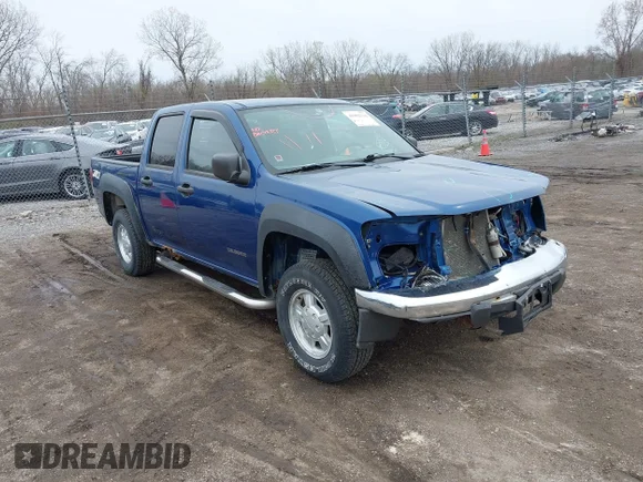 ✅ 2005 Chevrolet Colorado • VIN: 1GCDT138158218831 • Lot: 41962114. Listed on IAAI with 113,351 mi. Free auction sales archive from the USA and detailed vehicle history report at DreamBid. Image 1.
