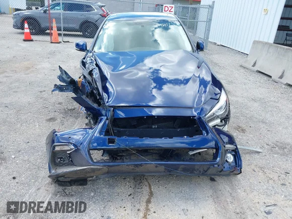 ✅ 2019 Infiniti Q50 Sport • VIN: JN1EV7AP3KM541411 • Lot: 44922264. Listed on IAAI with 102,019 mi. Free auction sales archive from the USA and detailed vehicle history report at DreamBid. Image 6.