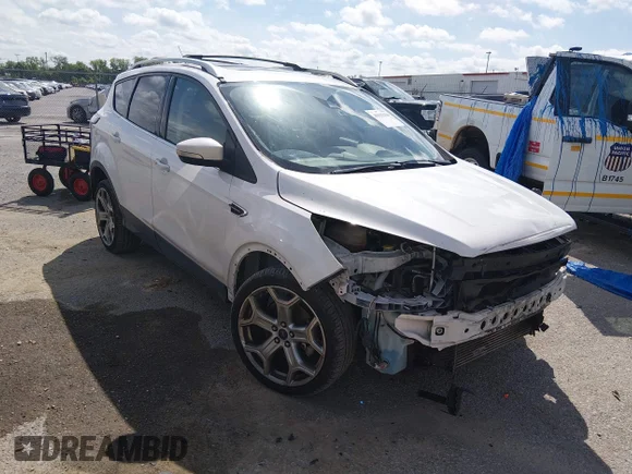 ✅ 2017 Ford Escape Titanium • VIN: 1FMCU0J91HUA08851 • Лот: 45025620. Опубликован ранее на IAAI с пробегом 102 039 миль. Бесплатный доступ к архиву аукционных продаж из США и подробный отчёт об истории автомобиля на DreamBid. Изображение 1.
