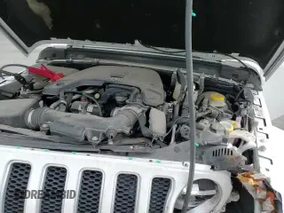 ✅ 2021 Jeep Wrangler Unlimited Sahara • VIN: 1C4HJXEG6MW743330 • Lot: 58504505. Listed on Copart with 48,067 mi. Free auction sales archive from the USA and detailed vehicle history report at DreamBid. Image 17.